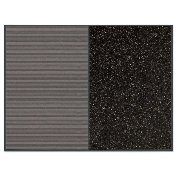 Sliding Door Indoor Enclosed Corkboard, 9